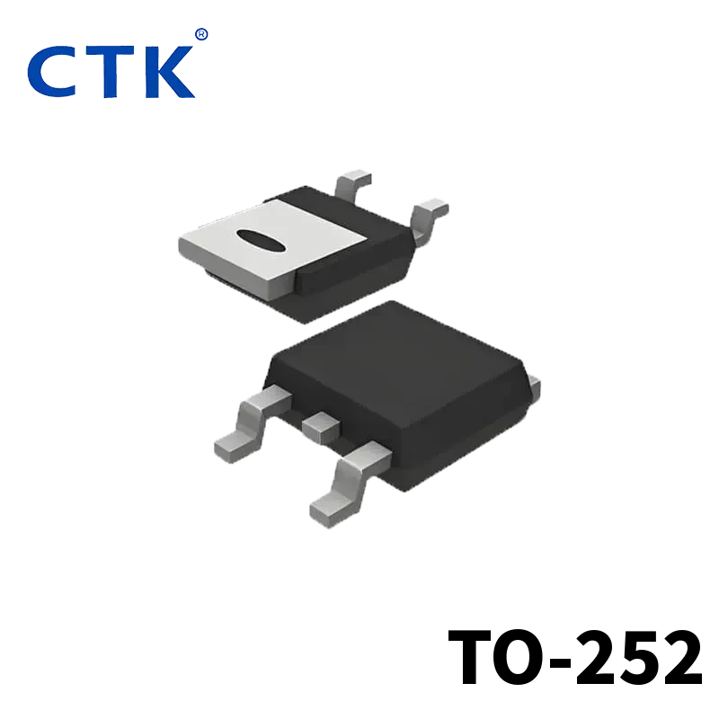 TO-252 MOSFET de medie tensiune Pachet din plastic